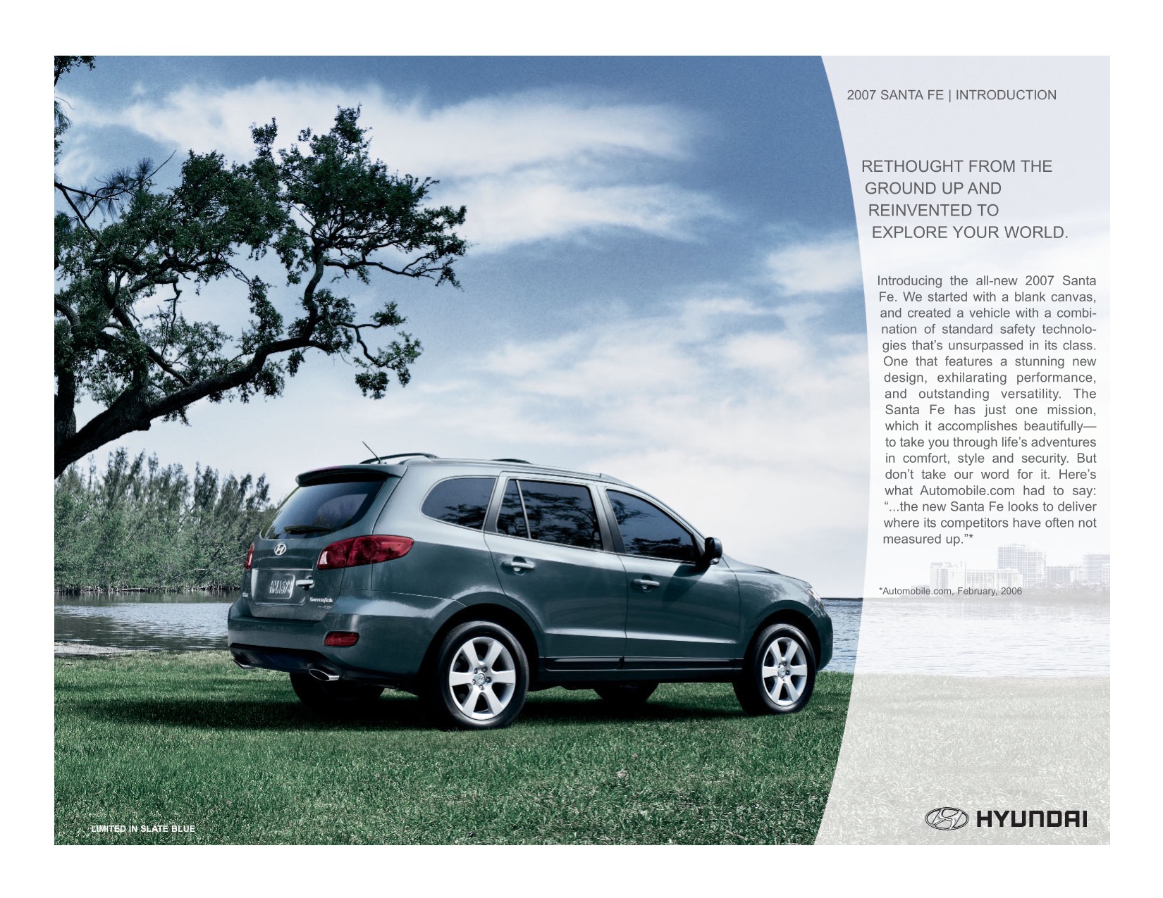 2007 Hyundai SantaFe Brochure Page 6